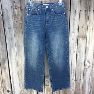NWT Madewell Slim Wide Leg Jean Stud Edition 26